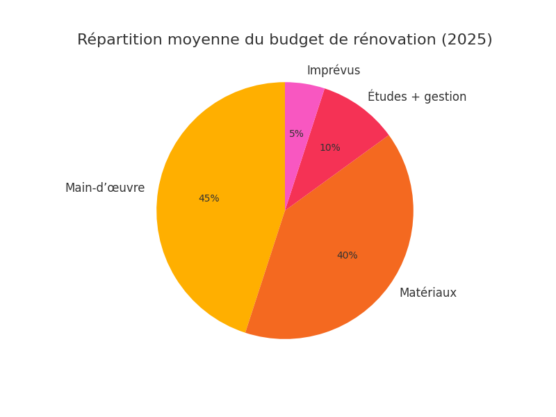 découvrez le coût moyen au m2 pour vos travaux de rénovation en 2024. comparez les prix et obtenez des conseils pour estimer et optimiser le budget de votre projet de rénovation.